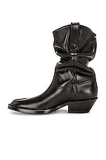 Maison Margiela Tabi Western Boot in Black, view 5, click to view large image.