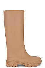 Maison Margiela Tabi Rain Boot in Chamois, view 1, click to view large image.