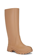 Maison Margiela Tabi Rain Boot in Chamois, view 2, click to view large image.