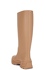 Maison Margiela Tabi Rain Boot in Chamois, view 3, click to view large image.