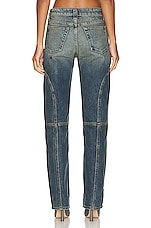 Mimchik Unisex Denim Maria Jean in Og Wash, view 4, click to view large image.