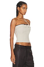 Mimchik Tube Top in Cream, view 2, click to view large image.