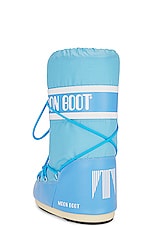 MOON BOOT Icon Boot in Alaskan Blue, view 3, click to view large image.