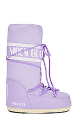 MOON BOOT Icon Boot in Lilac, view 1, click to view large image.