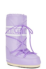 MOON BOOT Icon Boot in Lilac, view 2, click to view large image.