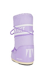 MOON BOOT Icon Boot in Lilac, view 3, click to view large image.