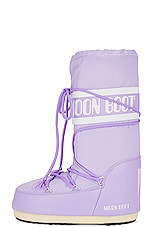 MOON BOOT Icon Boot in Lilac, view 5, click to view large image.