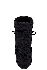 MOON BOOT Icon Quilted Boot in Black, view 4, click to view large image.