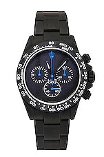 MINDS Rolex Daytona in Black, view 1, click to view large image.