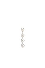 Martine Ali Xl Ball Earring in Silver, view 1, click to view large image.