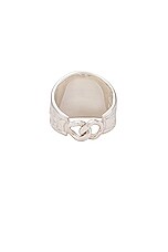 Martine Ali Champion Ring in Silver, view 3, click to view large image.