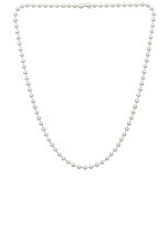 Martine Ali 925 Silver Oli Ball Chain in Silver | FWRD