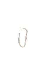 Martine Ali Hardware Earring in Silver, view 1, click to view large image.