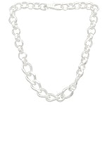 Martine Ali Silver Coated Yurel Necklace in Silver, view 1, click to view large image.