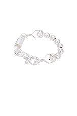 Martine Ali Proxy Ball Bracelet in Silver, view 2, click to view large image.