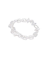 Martine Ali Mistico Spike Bracelet in Silver, view 2, click to view large image.