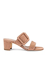 Manolo Blahnik Titubanew Sandal in Dark Nude, view 1, click to view large image.