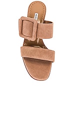 Manolo Blahnik Titubanew Sandal in Dark Nude, view 4, click to view large image.