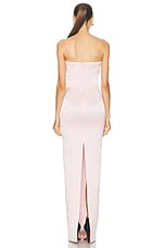 MONOT Zoey Strapless Dress in Pink, view 3, click to view large image.