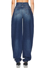 MONOT Balloon Pant in Indigo, view 3, click to view large image.