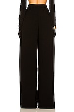 MONOT Wide Leg Pant in Black, view 3, click to view large image.