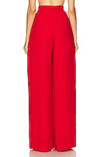 MONOT Full Leg Pant in Red, view 3, click to view large image.