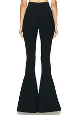 MONOT Ava Spiral Trouser Pant in Black, view 5, click to view large image.