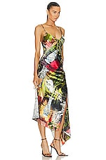 Monse Slip Dress in Print Multi, view 2, click to view large image.