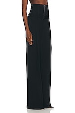 Monse Jersey Bustier Trouser in Black, view 2, click to view large image.