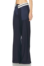 Monse Inside Out Tailored Trouser in Midnight, view 3, click to view large image.