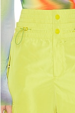 Monse Double Waistband Cargo Pant in Lime, view 6, click to view large image.