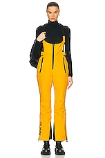 Moncler Grenoble Ski Suit in Yellow, view 4, click to view large image.