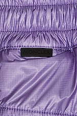 Moncler Grenoble Jogger Short in Lavender, view 6, click to view large image.