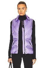Moncler Grenoble Moye Vest in Lavender, view 1, click to view large image.