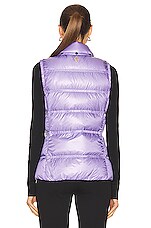 Moncler Grenoble Moye Vest in Lavender, view 4, click to view large image.