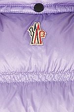 Moncler Grenoble Moye Vest in Lavender, view 6, click to view large image.