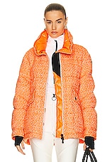 Moncler Grenoble Anteines Jacket in Orange, view 1, click to view large image.