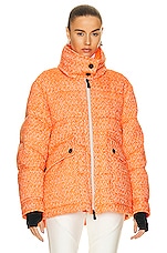 Moncler Grenoble Anteines Jacket in Orange, view 2, click to view large image.