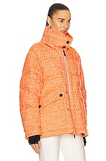 Moncler Grenoble Anteines Jacket in Orange, view 3, click to view large image.
