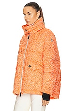 Moncler Grenoble Anteines Jacket in Orange, view 4, click to view large image.