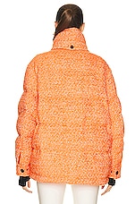 Moncler Grenoble Anteines Jacket in Orange, view 5, click to view large image.