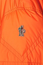 Moncler Grenoble Cluses Jacket in Orange, view 7, click to view large image.