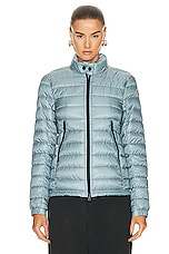 Moncler Grenoble Walibi Jacket in Light Blue, view 2, click to view large image.
