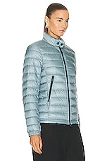 Moncler Grenoble Walibi Jacket in Light Blue, view 3, click to view large image.