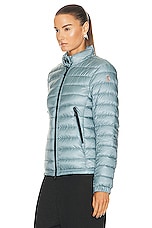 Moncler Grenoble Walibi Jacket in Light Blue, view 4, click to view large image.