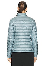 Moncler Grenoble Walibi Jacket in Light Blue, view 5, click to view large image.