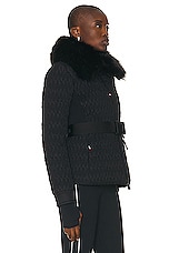Moncler Grenoble Plantrey Jacket in Black, view 3, click to view large image.