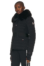 Moncler Grenoble Plantrey Jacket in Black, view 4, click to view large image.