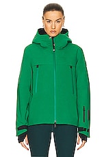 Moncler Grenoble Chanavey Jacket in Green, view 2, click to view large image.