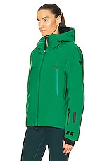 Moncler Grenoble Chanavey Jacket in Green, view 4, click to view large image.